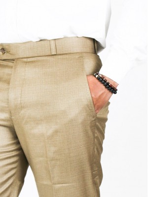 Men's Formal Dress Pant Light Brown