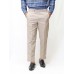 Wrinkle-Free Trousers for Men 100% Cotton Off White