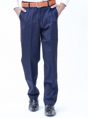Dress Pant Trouser Formal For Men Dark Navy Blue