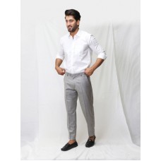 Men's Dress Pant Trouser Formal Grey
